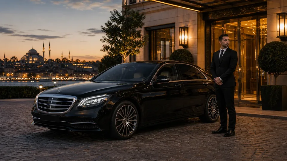 Mercedes S Serisi şoförlü araç